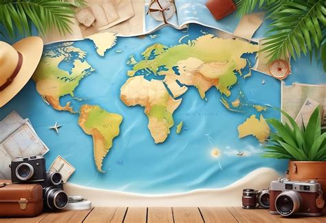 Image result for Palm Tree Map