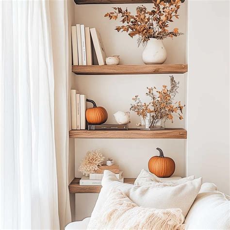 50+ Simple Fall Decor Shelves That Are Easy-Peasy Pumpkin Squeezy ...