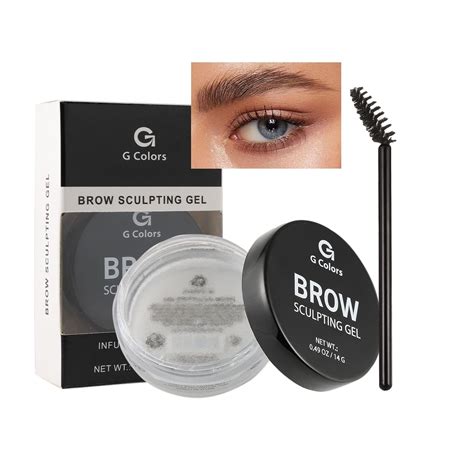 Amazon.com : G G Colors Eyebrow Wax Brow Gel - Eyebrow Styling Wax for ...