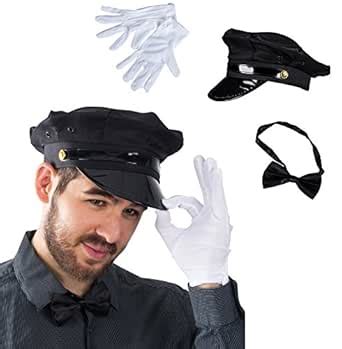 Buy Tigerdoe Chauffeur Costume - Limo Driver Costume - Black Chauffeur ...