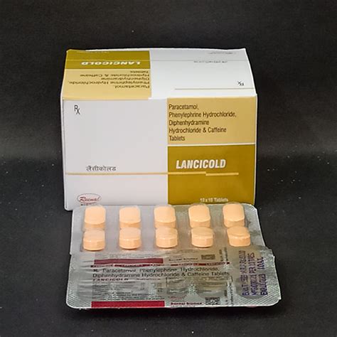 LANCICOLD Tablets Recnal Biomed