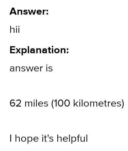 how many distence from earth to space - Brainly.in