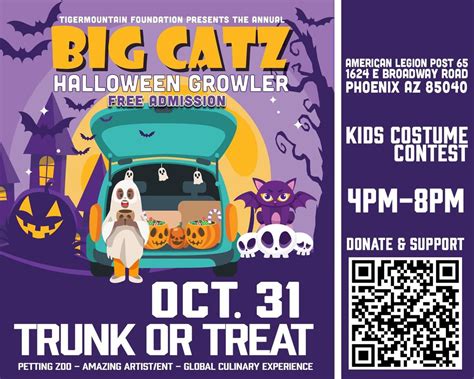 Big Catz Halloween Growler Fundraiser, American Legion Post #65 ...