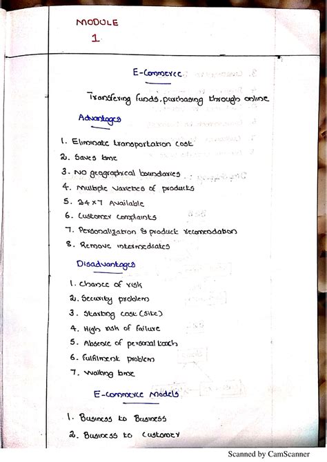 E-commerce Fundamentals - Computer Science - Studocu