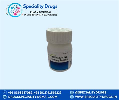 Bedaquiline 100 mg tablet - Speciality Drugs