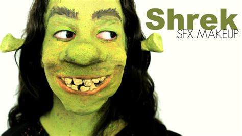 Rezultat imagine pentru Shrek Makeup Tutorial