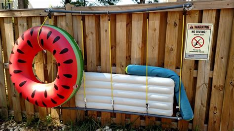 Image result for PVC Pool Float Rack