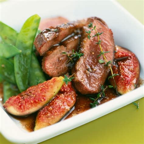 magret de canard aux figues au four