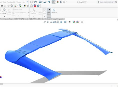 Image result for Spoiler SolidWorks Drawing