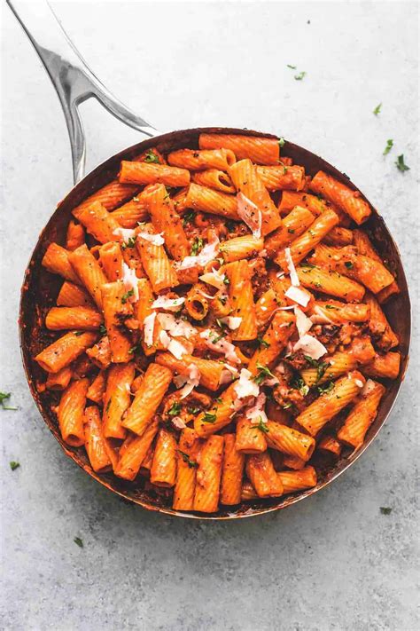 Creamy roasted red pepper pasta – Artofit