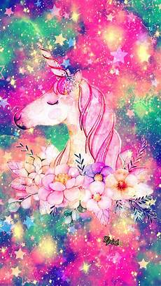 Unicorn Wallpaper by 2018 05 24 Floral Unicorn Galaxy Wallpaper Unicornios Unicorn Wallpaper