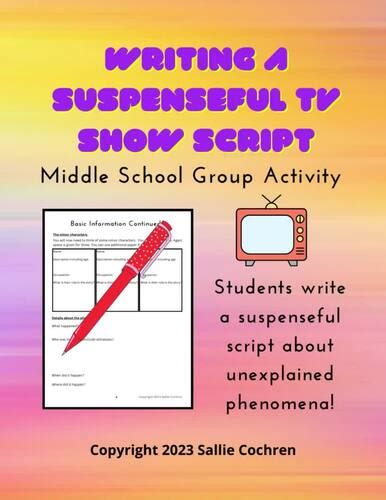 How to Write a Script for Middle School 的图像结果