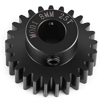 BRKRC M1 Steel Motor Gears Pinion 8MM 22T 23T 25T 26T 27T 30T 33T 35T ...