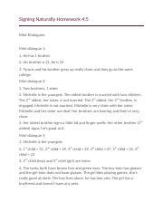 Image result for Sign Naturally Homework Unit 2.9 Mini-Dialogues