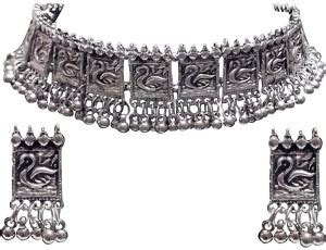 Primis Silver 900 Silver Silver Jewellery Set Price in India - Buy ...