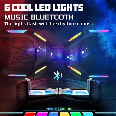 SISIGAD Hoverboard with Seat Attachment, 8.5'' Self India | Ubuy