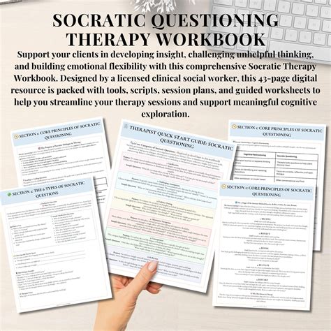 Socratic Questions Session Plans & Progress Notes for Therapy Sessions ...