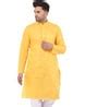 Buy Yellow Kurtas for Men by SG LEMAN Online | Ajio.com
