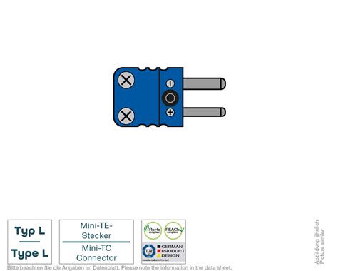 Mini-TC connector type L | Testo Sensor English