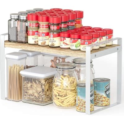 VONLUNK Cabinet Pantry Shelf Riser, Countertop Organizer, India | Ubuy