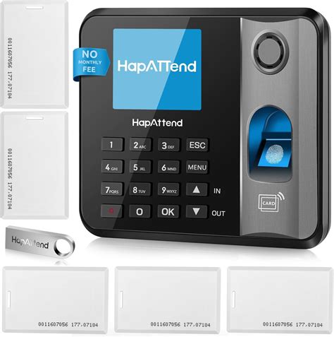 HapAttend Buy Attendance Punch Machine Online India | Ubuy