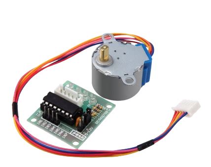 28BYJ-48 Stepper Motor with ULN2003 Driver Module | RobuKits