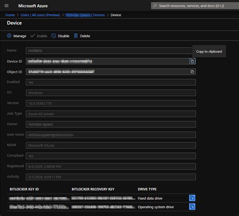 Image result for BitLocker Recovery Key Location