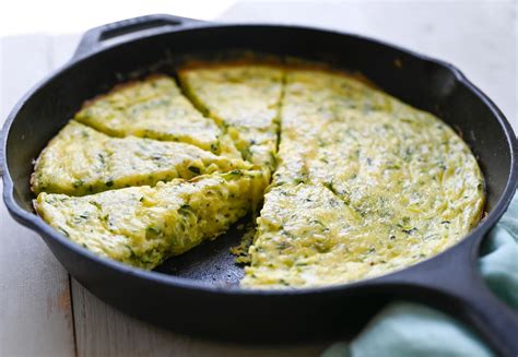 Zucchini Frittata Skillet Recipe | Citizenfarm.com.sg