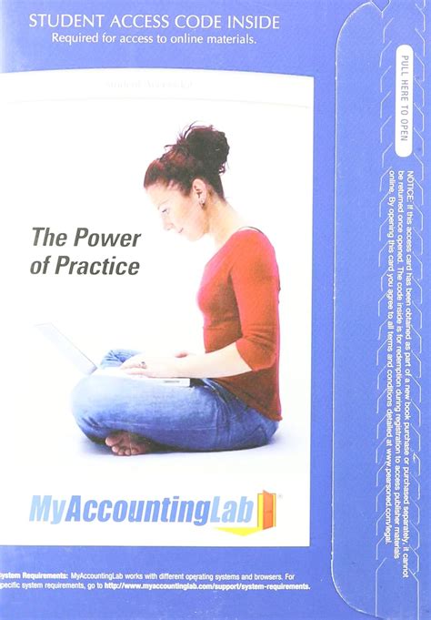 Buy MyAccountingLab with Pearson eText - Access Card - for Accounting ...