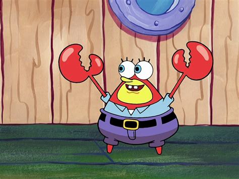 Meneer Krabs Huilt Meneer Krabs Weet Wel Hoe Die Centjes Moet