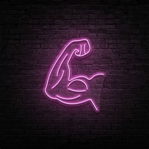 Biceps Neon Sign – Neon Lives