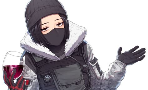 frost (rainbow six siege) drawn by susan_kim | Danbooru