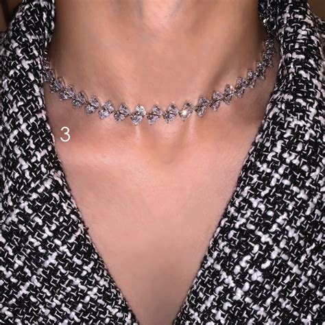 Single Line Diamanté Chokers – Zevar King