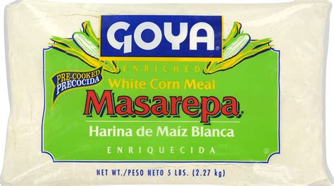 Goya Foods Masarepa Pre-Cooked White Corn Meal, 5 Pound - Walmart.com