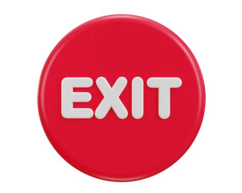 Image result for Exit Button Jpg
