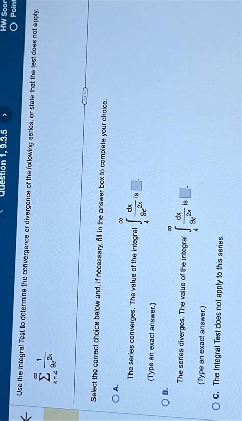 Image result for Integral Convergence Test