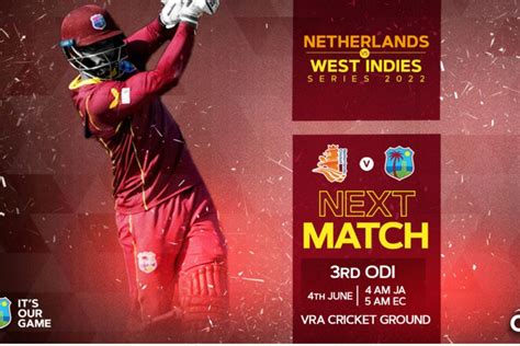 NED vs WI Dream11 Team Prediction, 3rd ODI: Netherlands vs West Indies ...
