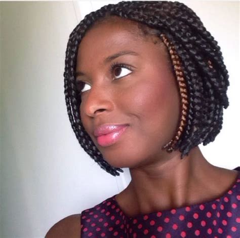 Image result for Short Box Braid Extensions