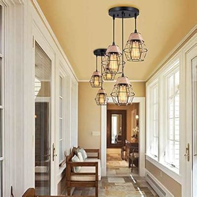 Industrial Kitchen Island Cluster Pendant Light, | Ubuy India