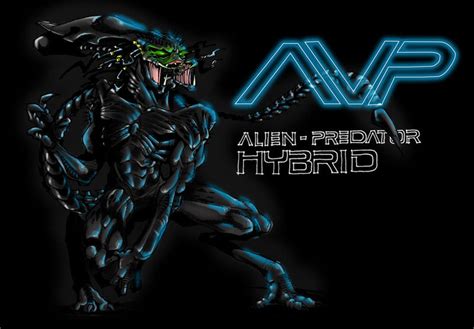 Image result for Alien Predator Hybrid Drawings
