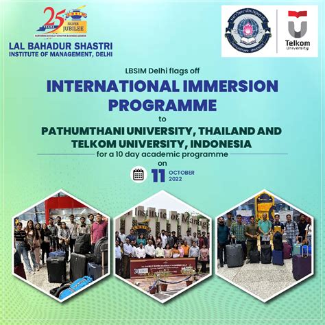 International Immersion Programmes 2022 | LBSIM