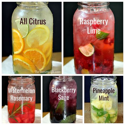 Flavored Water Recipes