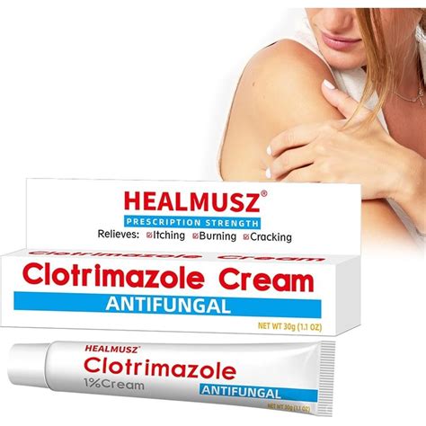 Antifungal Cream 30g - Anti Fungal Skin Cream Relief Jock Itch, Ringworm, Eczema, Effective ...