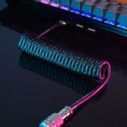 Buy Coiled Keyboard Cable, USB C Custom Cord for Mechanical Gaming ...