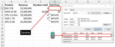 Remove Div Error Excel 的图像结果