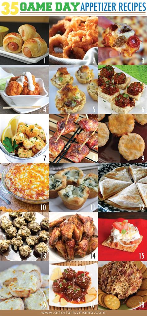 best game day appetizer recipes