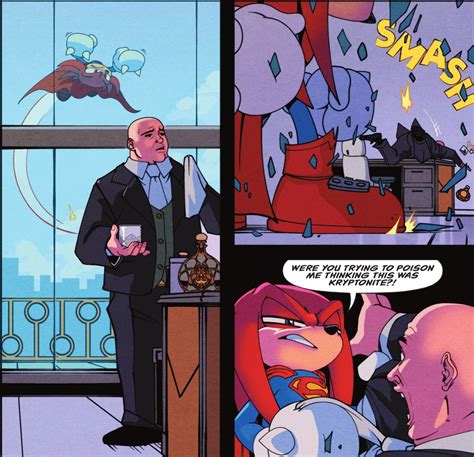 Comic - From DC x Sonic the Hedgehog #3 Knuckles is a different type of ...