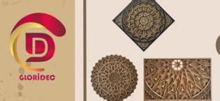 Gloridec 3D Laser Cut Decorative Mandala Art Wall Decor made of ...