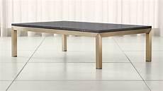 Rectangular Marble Top Coffee Table by Parsons Black Marble Top Brass Base 60x36 Large Rectangular Marble Top Coffee Table