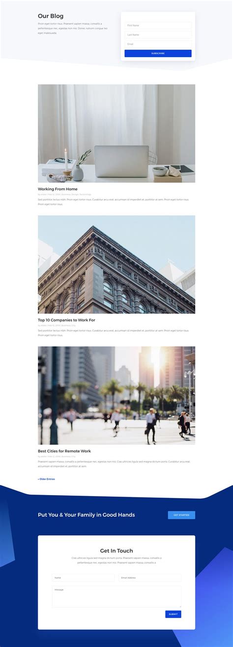 Image result for Insurance Content Layout